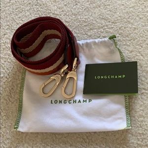 Authentic Longchamp shoulder strap